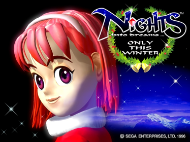 Christmas NiGHTS into Dreams... - Poster (World) - 1280x960