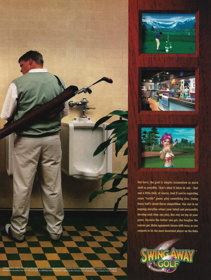 Swing Away Golf - Advertisement Flyer - Front (United States) - 1655x2200