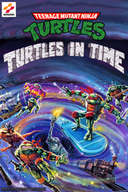 Teenage Mutant Ninja Turtles: Turtles in Time - Fanart - Box - Front (United States) - 600x900