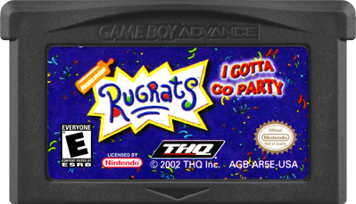 Rugrats: I Gotta Go Party - Cart - Front (North America) - 1000x574