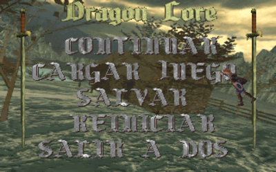 Dragon Lore: The Legend Begins - Screenshot - Game Select (Spain) - 1920x1200