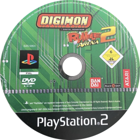Digimon Rumble Arena 2 - Disc (Europe) - 1038x1039