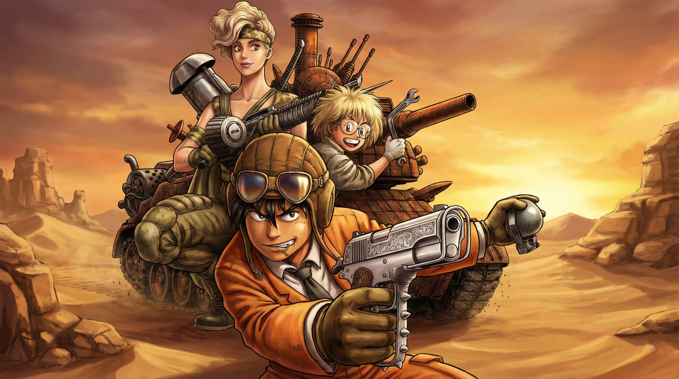 Illustration of Metal Max Returns