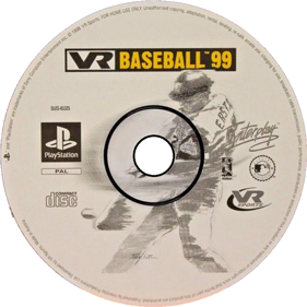 VR Baseball 99 - Disc (Europe) - 800x800