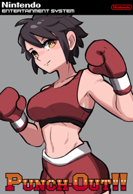 Punch-Out!! (1990) - Fanart - Box - Front (North America) - 490x710