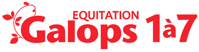 Equitation : Galops 1 à 7 - Clear Logo (France) - 878x231