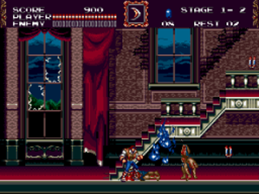 Castlevania Bloodlines Enhanced Colors - Screenshot - Gameplay (World) - 256x192
