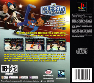 MTV's Celebrity Deathmatch - Box - Back (Europe) - 765x680