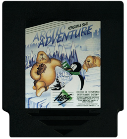 Arctic Adventure: Penguin & Seal - Cart - Front (Australia) - 456x500