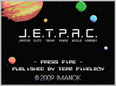 J.E.T.P.A.C. - Screenshot - Game Title (World) - 256x192