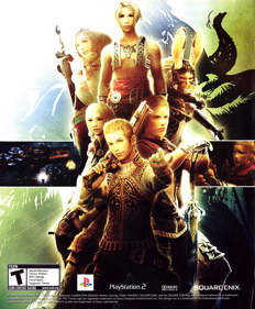 Final Fantasy XII - Advertisement Flyer - Front (United States) - 1800x2178