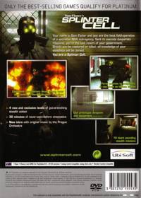 Tom Clancy's Splinter Cell - Box - Back (Australia) - 640x897