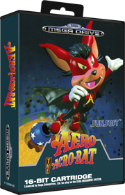 Aero the Acro-Bat - Box - 3D (Europe) - 869x1351