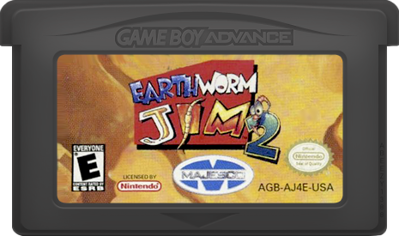 Earthworm Jim 2 - Cart - Front (North America) - 465x275
