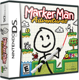 Marker Man Adventures - Box - 3D (North America) - 865x879