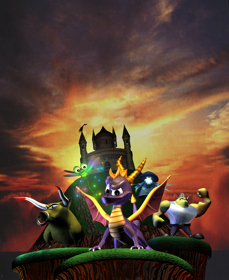 Spyro the Dragon - Advertisement Flyer - Front (World) - 2700x3300