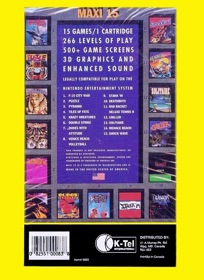 Maxi 15 - Box - Back (North America) - 496x680