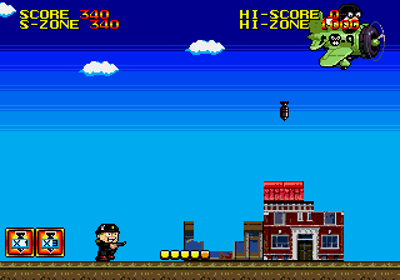 Bomb on Basic City - Screenshot - Gameplay (World) - 320x224