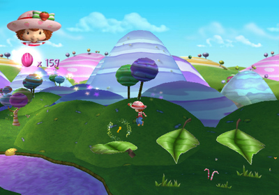 Strawberry Shortcake: The Sweet Dreams Game - Screenshot - Gameplay (World) - 640x448