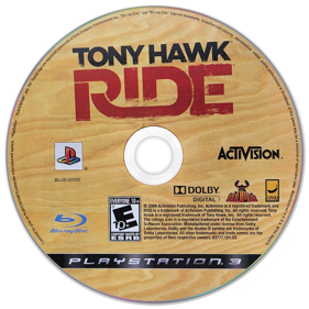 Tony Hawk: Ride - Disc (North America) - 900x900