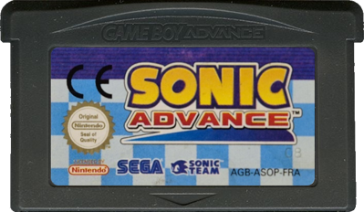 Sonic Advance - Cart - Front (France) - 702x408