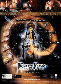 Prince of Persia: The Sands of Time - Advertisement Flyer - Front (United States) - 1612x2200