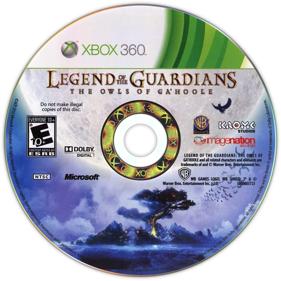 Legend of the Guardians: The Owls of Ga'Hoole - Disc (North America) - 1200x1200