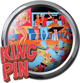 King Pin (Gottlieb) - Fanart - Cart - Front (World) - 889x918