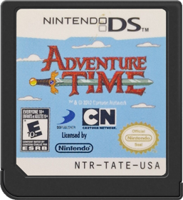 Adventure Time: Hey Ice King! Why'd You Steal Our Garbage?!! - Cart - Front (North America) - 517x564