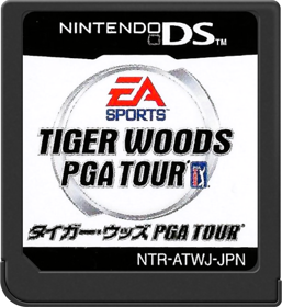 Tiger Woods PGA Tour - Cart - Front (Japan) - 517x564