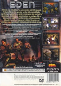 Project Eden - Box - Back (Spain) - 483x680