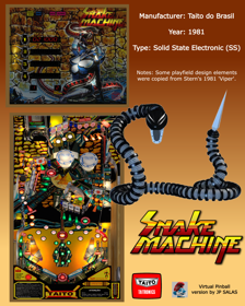 Snake Machine - Fanart - Box - Front (World) - 2400x3000