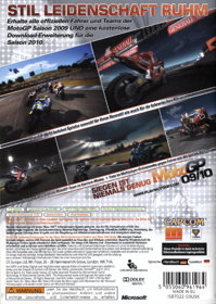 MotoGP 09/10 - Box - Back (Germany) - 600x844