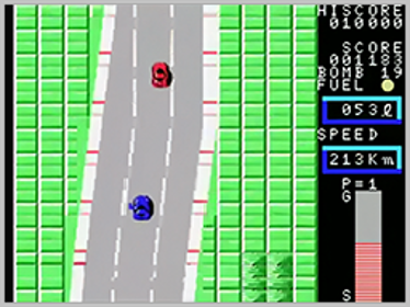 Car Fighter - Screenshot - Gameplay (World) - 256x192