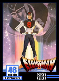 EightMan - Fanart - Box - Front (World) - 788x1080