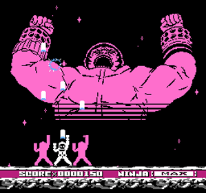 Astro Ninja Man - Screenshot - Gameplay (Japan) - 256x240