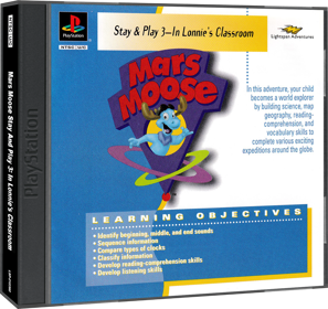 Mars Moose Stay and Play 3: In Lonnie's Classroom - Box - 3D (North America) - 1409x1330