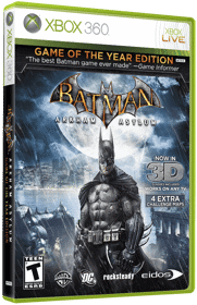Batman: Arkham Asylum: Game of the Year Edition - Box - 3D (North America) - 567x878