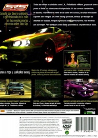 Street Racing Syndicate - Box - Back (Spain) - 483x680