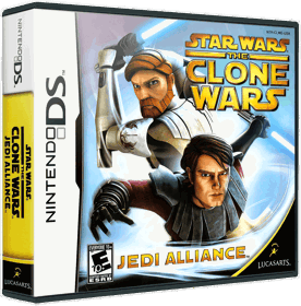Star Wars: The Clone Wars: Jedi Alliance - Box - 3D (North America) - 870x883