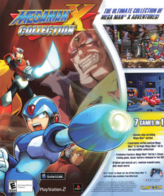 Mega Man X Collection - Advertisement Flyer - Front (United States) - 1836x2200