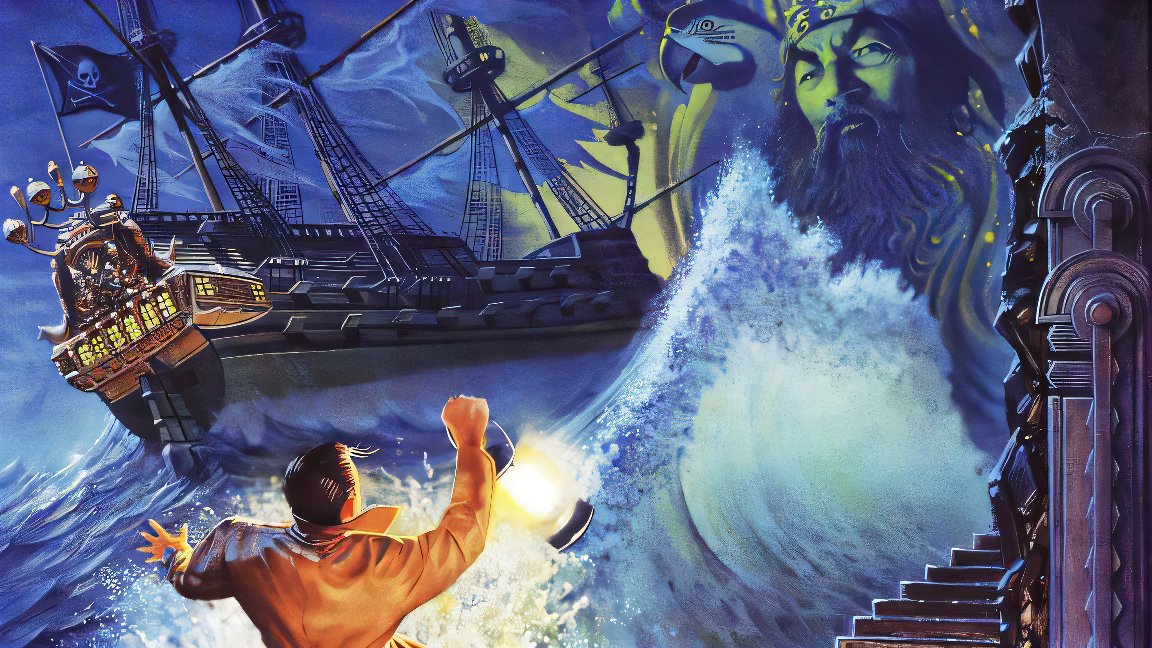 Illustration of Alone in the Dark: One-Eyed Jack's Revenge