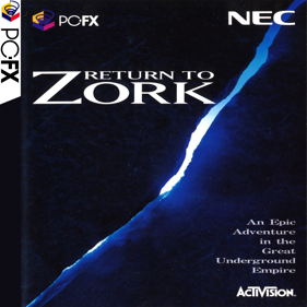 Return to Zork - Fanart - Box - Front (United States) - 2475x2475