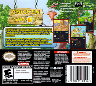 Chicken Shoot - Box - Back (North America) - 640x572