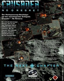 Crusader: No Regret - Box - Back (Germany) - 632x800