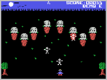 Happy Halloween - Screenshot - Gameplay (World) - 256x192