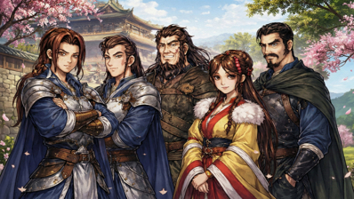 Shiki Eiyuuden - Fanart - Background (Japan) - 2617x1472