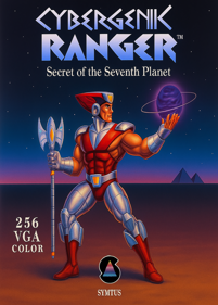 CyberGenic Ranger: Secret of the Seventh Planet - Fanart - Box - Front (World) - 1075x1502
