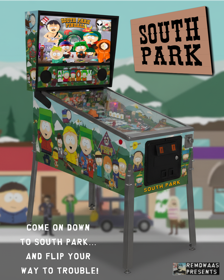South Park Pinball (Remdwaas) - Advertisement Flyer - Front (World) - 2400x3000