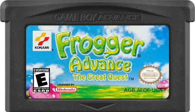 Frogger Advance: The Great Quest - Cart - Front (North America) - 1000x574